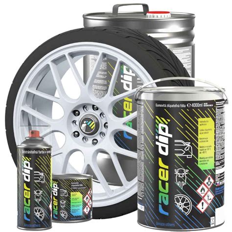 aplikácia RACER DIP na kolesá auta