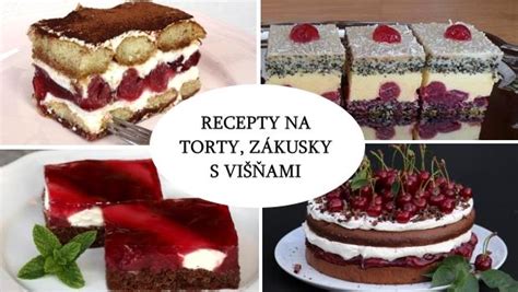 Rôzne typy dezertov so smotanovými krémami