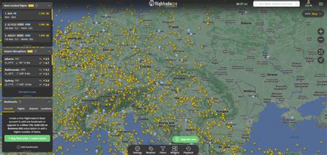 Mapa letov Eurowings