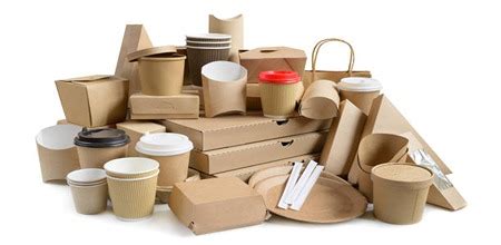 Rôzne obalové materiály pre gastro prevádzky