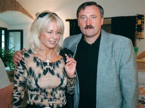 Antonín Panenka a jeho manželka Vlasta