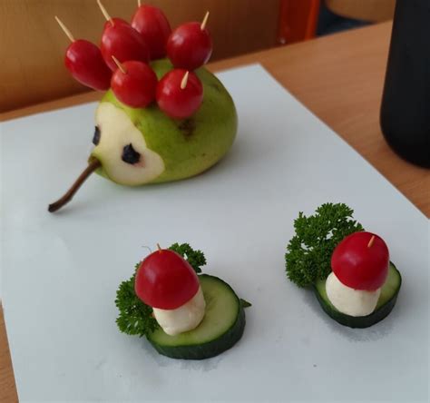 Kreatívne servírované jedlo pre deti
