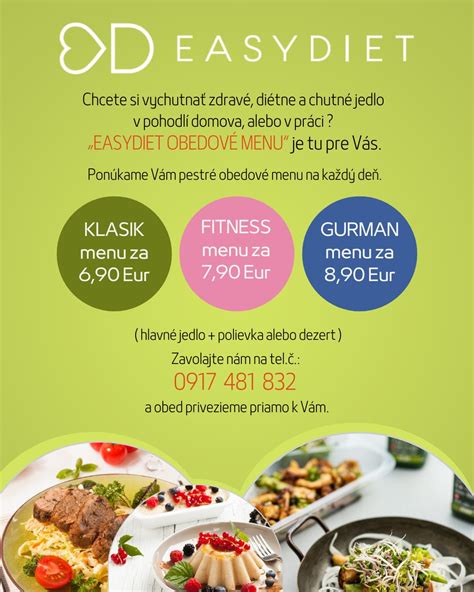 pestré obedové menu na tanieri