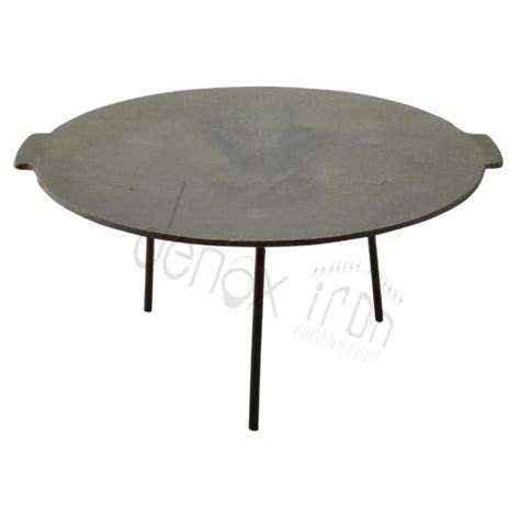 Liatinová grilovacia platňa s priemerom 60 cm