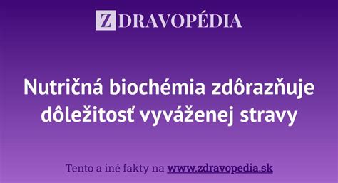 Schéma vyváženej stravy