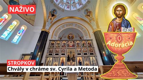 Interiér chrámu svätých Cyrila a Metoda s freskami