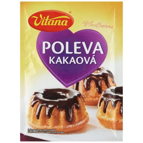 Kakaová poleva na koláči