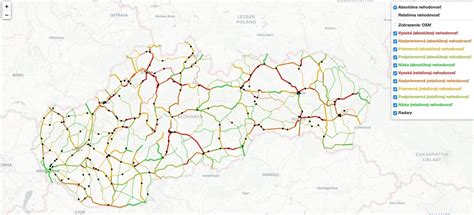 Mapa zberných dvorov a lekární na Slovensku