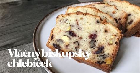 Vegánsky biskupský chlebíček s orechmi a čokoládou