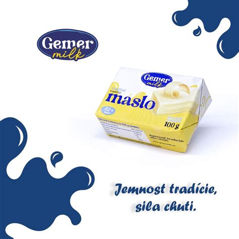 balenie tradičného masla