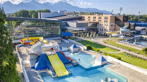 Vonkajšie bazény AquaCity Poprad