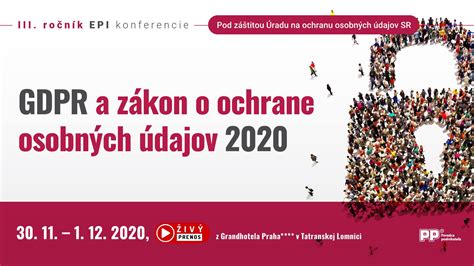 Zákon o ochrane osobných údajov - GDPR