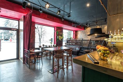 Interiér reštaurácie Restart Burger Poprad