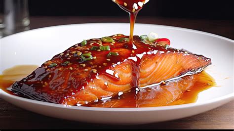 Pečený teriyaki losos v rúre