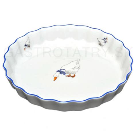 Zapekacia misa z karlovarského porcelánu