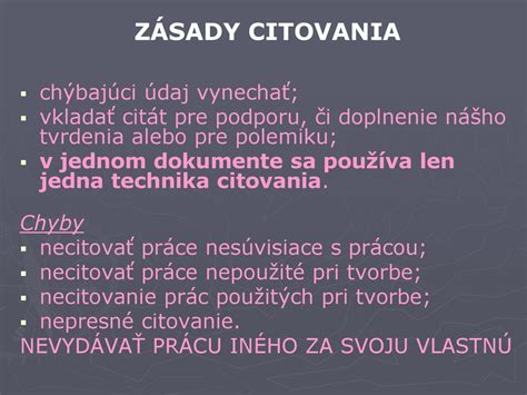 Schéma sekundárneho citovania