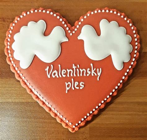 Valentínske šišky v tvare srdiečka