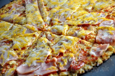 Zdravá karfiolová pizza