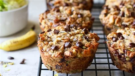 Hotové ovsené muffiny s mandľami