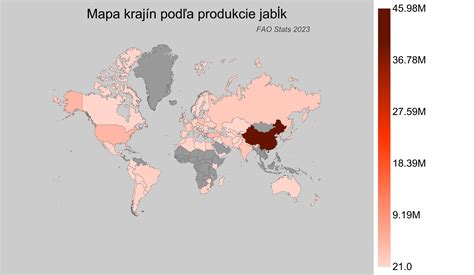 Mapa produkcie kakaa vo svete