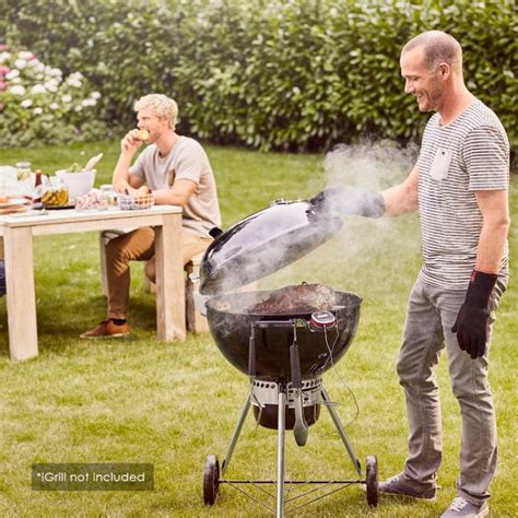 Schéma grilu Weber Master-Touch s popismi funkcií
