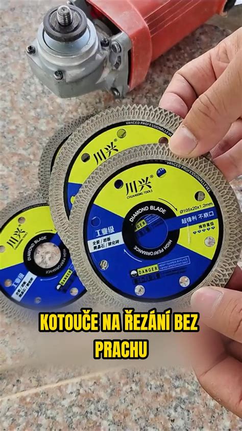 Rezačné kotúče rôznych typov a priemerov