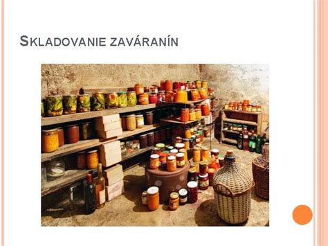 Skladovanie zaváranín v špajze