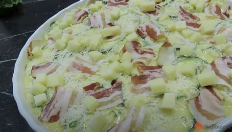 Príprava plnky do quiche