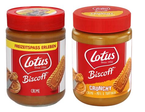 Zábery na hlavné ingrediencie Lotus Biscoff