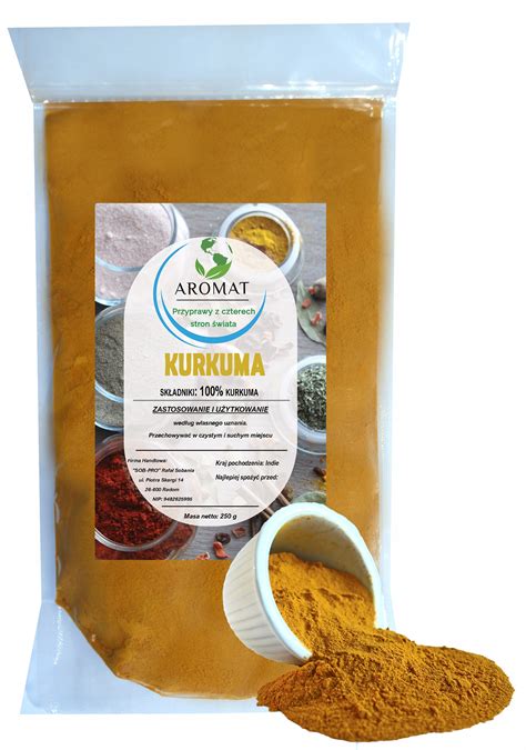 Mletá kurkuma a kurkumový koreň