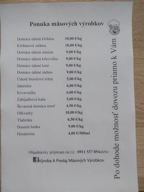 Tradičná výroba mäsových výrobkov
