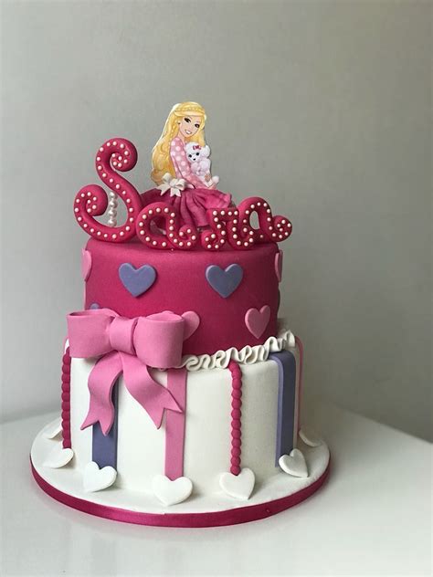 Torta Barbie z bábovkovej formy