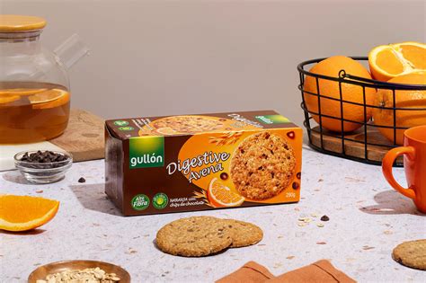 Balenie sušienok Gullón Digestive Arancia e Cioccolato