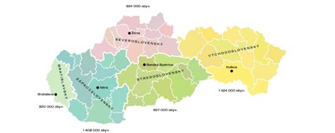 Mapa distribúcie slovenských syrov