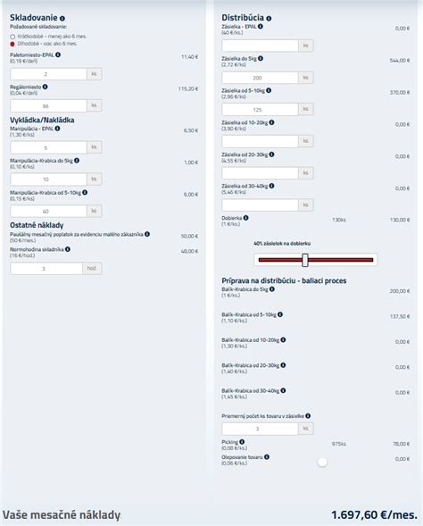 Cenová kalkulácia francúzskeho okna