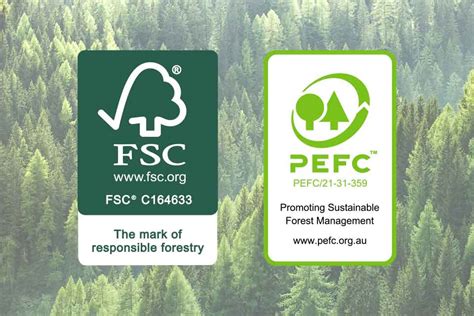 Certifikáty PEFC a FSC