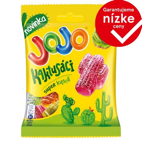 Rôzne typy JoJo cukríkov