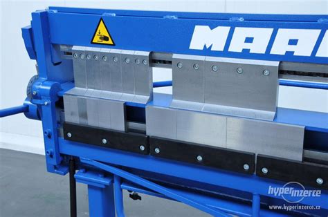 segmentová ohýbačka plechu