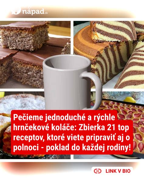 Rozmanité hrnčekové koláče