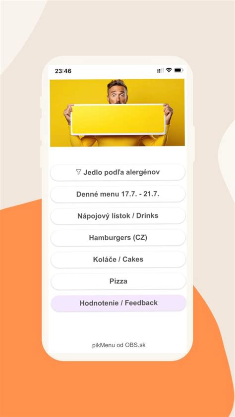 Ukážka týždenného jedálneho lístka pre školskú jedáleň
