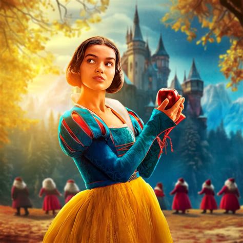 Scéna z animovaného filmu Snehulienka a sedem trpaslíkov
