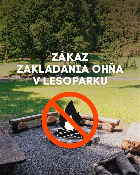 Zákaz zakladania ohňa v lese