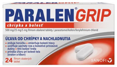 Produktový rad Paralen Grip