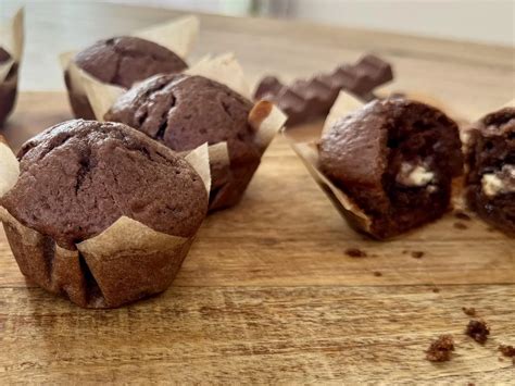 Čokoládové muffiny s prekvapením vnútri