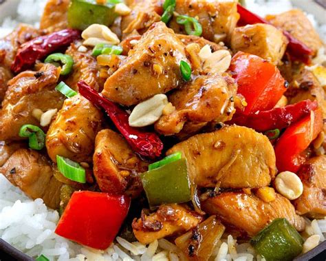 Kuracie Kung-Pao s jasmínovou ryžou