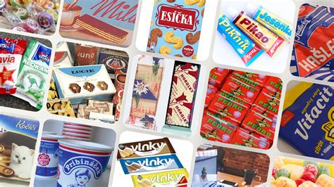 Retro sladkosti a cukrovinky