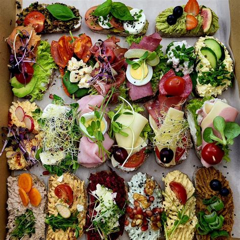 Vizualizácia ponuky cateringu Pán Chlebíček