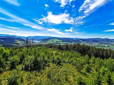 Výhľad z rozhľadne na Svederníku