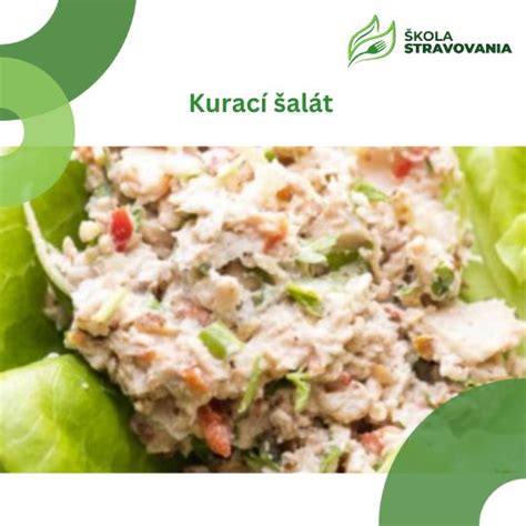 Suroviny na kurací šalát