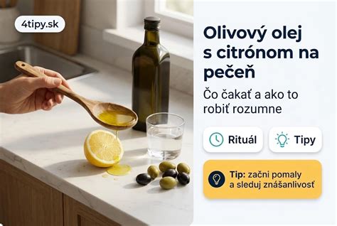 Synergické účinky cesnaku, citrónu a olivového oleja